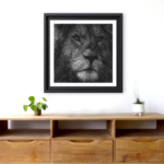 String Art Le lion