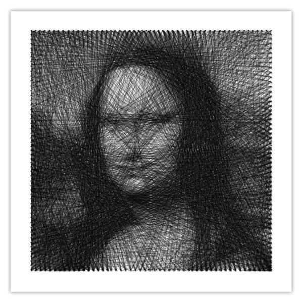Tableau Needle Mona Lisa