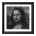 Tableau Needle Mona Lisa